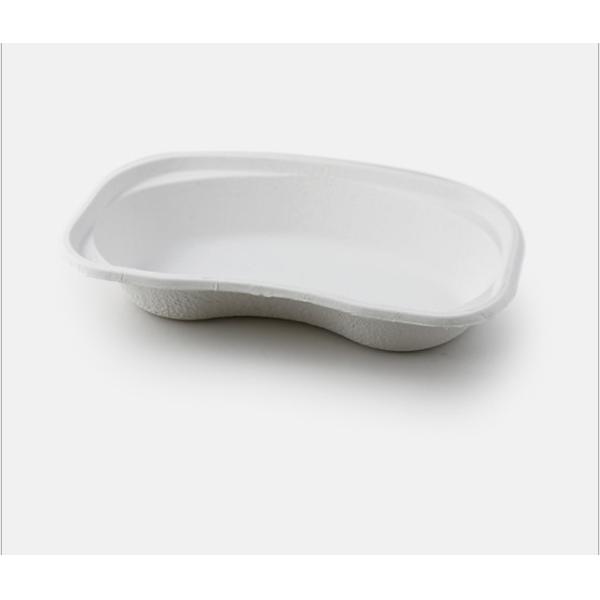 Degradable Recycled Newspaper Pulp 700ml Medical Kidney Dish