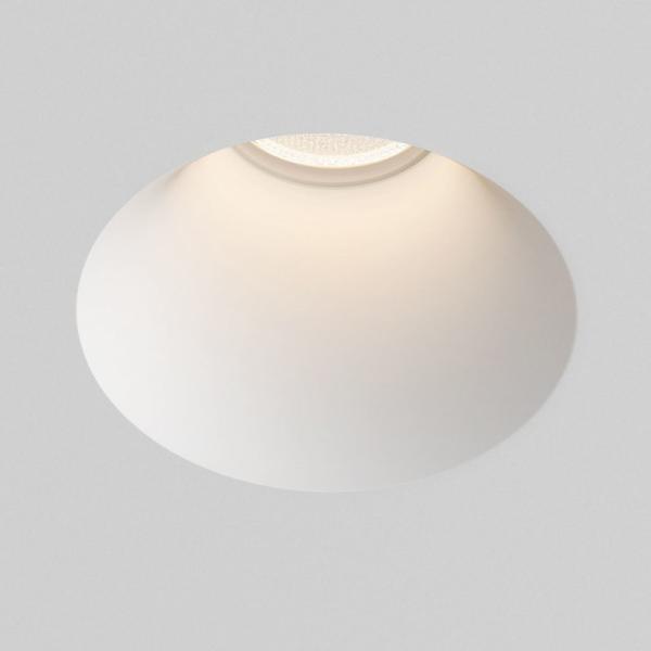 Round Shape 5W Trimless Recessed LED Downlights Gypsum Housing