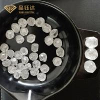 D E F Hpht sin cortar alrededor de los diamantes artificiales para el laboratorio flojo hizo diamantes
