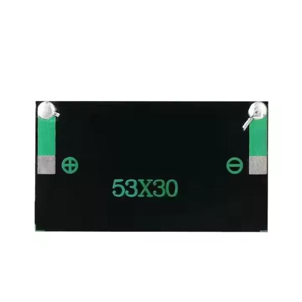 0.15W Mini Solar Panels DIY Customized Small Solar Monocrystalline Silicon Panels 30mA Battery Charger Kits 5V Portable for Outdoors
