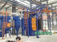 Sistema de control de gran capacidad del PLC de Wirh de la máquina del chorreo con granalla de la suspensión