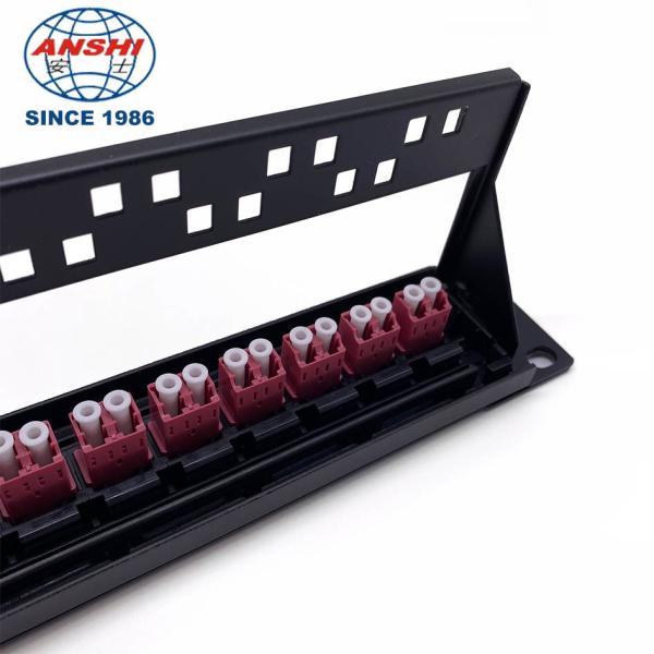 Rack Mount ODF Fiber Optic Patch Panel For Telecommunications