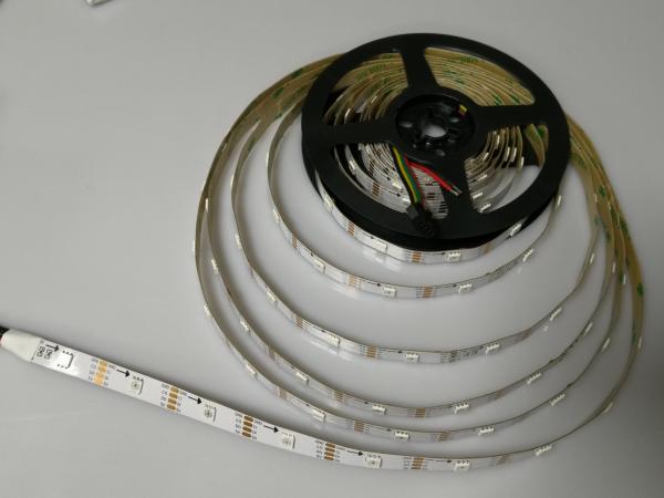 HD107s Pixel Rgb LED Flexible Strip Lights 5V 30/60/144 Pixels Per Meter Optional