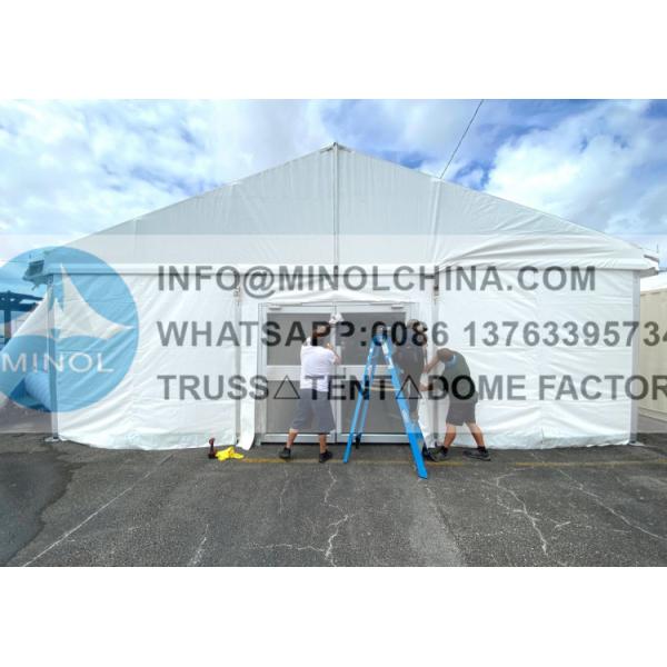 Rapidly Deployable Drive-Thru COVID-19 Test Facilities /tent