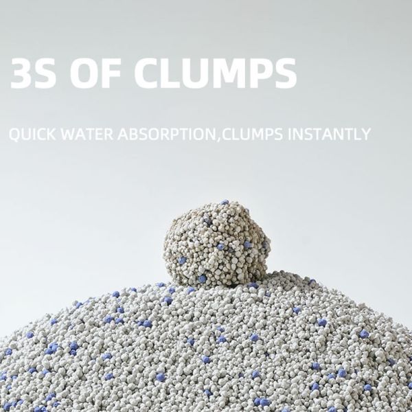 Free Samples Arena Para Gatos Strong MSDS Certificate Clumping Bentonite Cat Litter Sand