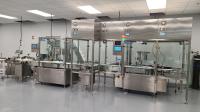 Línea de producción de rellenos automáticos y etiquetado de frascos redondos verticales