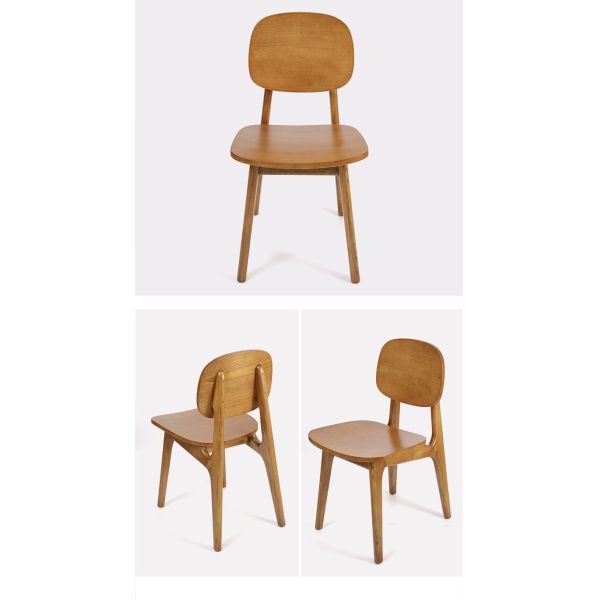 Restaurant Cafe Simple Design Wood Dining Chair