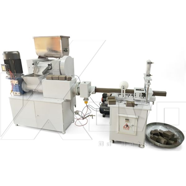 Stainless Steel 100-200kg/H Semi Automatic Soap Making Machine Small Business