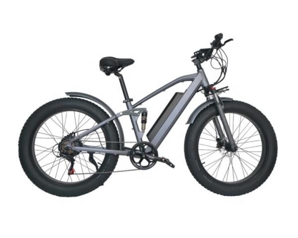 Full Suspension MTB Electric Mountain Bike With 750W Motor And Lithium Battery