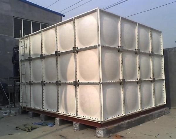 Evaporator FRP Water Tank With Cooling Type Air Cooled Condenser Chiller