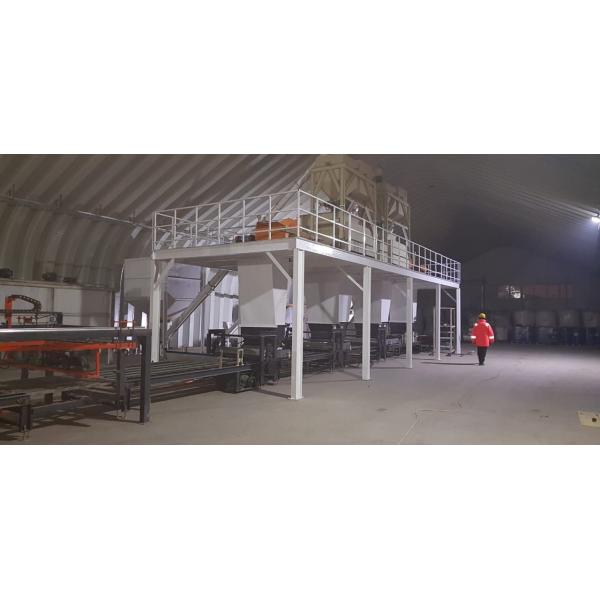 2000 Sheets Magnesium Oxide Sandwich Wall Board Production Line