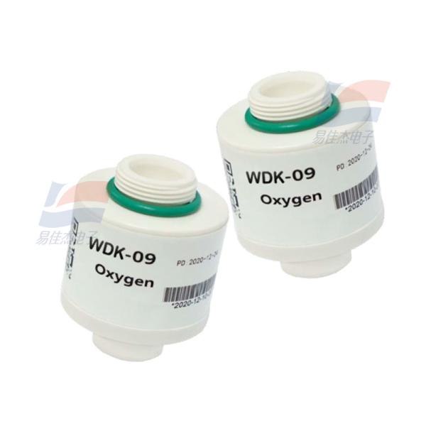 Sensor electroquímico de oxígeno YJJ WDK-09 utilizado para medir la concentración de oxígeno en equipos médicos