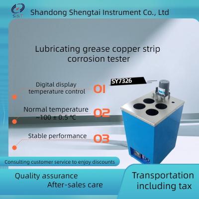 Lubrificante SY7326 graxa o verificador de cobre da corrosão da tira pode ser usado para quatro grupos de amostras