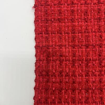 UV Resistant Medium Weight Tweed Cotton Fabric 100% Polyester 152CM 304GSM S08-058