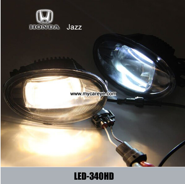 Honda Jazz car front fog led light DRL daytime running lights manufacturers