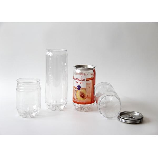 Персонализированные прозрачные чонсервные банкы напитка бутылки сока, 4 c печата