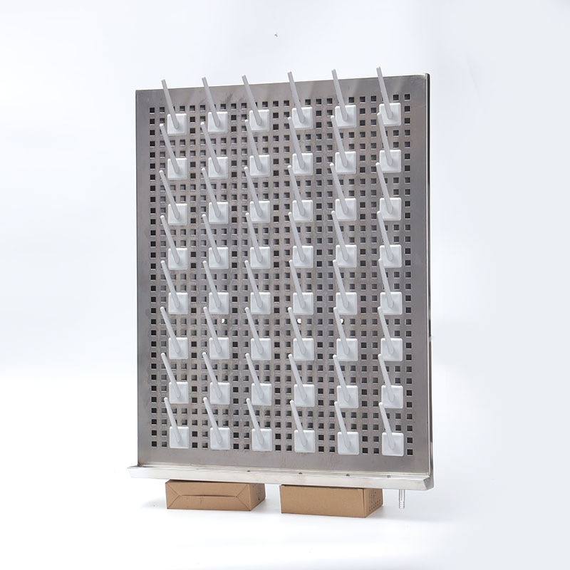 304 Stainless Steel Labware Drying Rack Anti Corrosive Laboratory Drying Rack