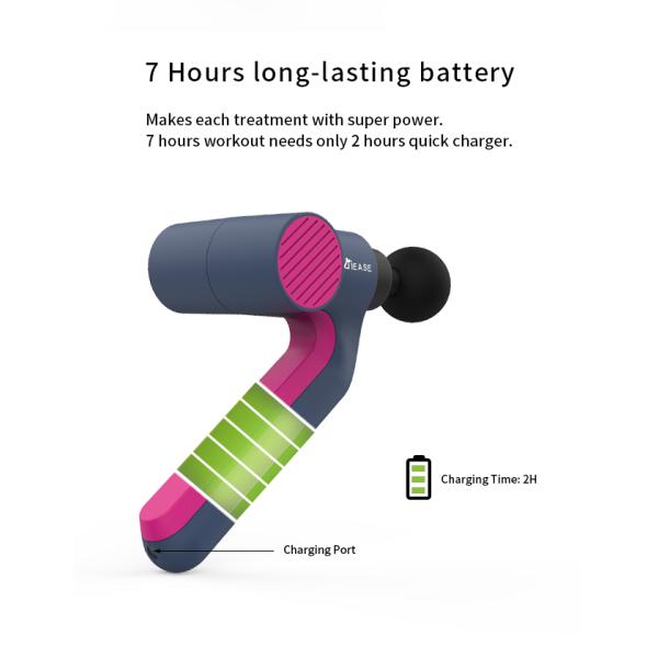 2020 Professional Sports Massage Gun 24V Percussion Massager Deep Tissue Stimulator Massage Gun