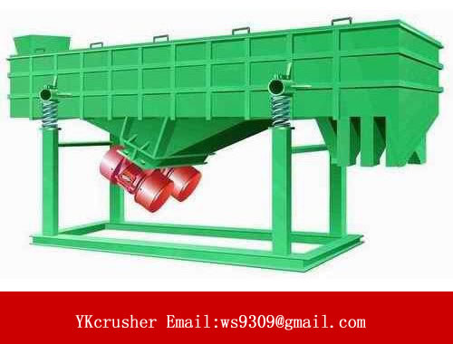 Steady Linear Motion Vibrating Screen , Coal Screening Machine Low Noise