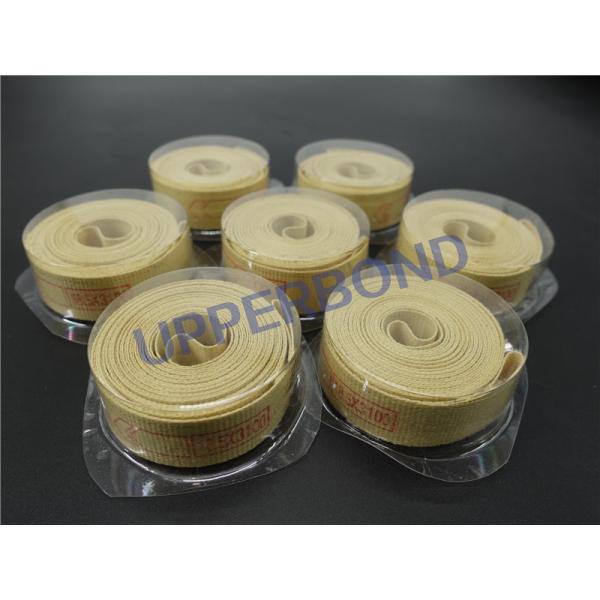 Kevlar Material High Temperature Resistance Small Elongation Garniture Tape for Molins Hauni Tobacco Machines