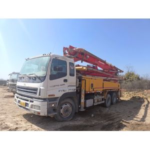 Пуцмайстер 38м Бетонный насос с подержанным бумом и бетонным насосом