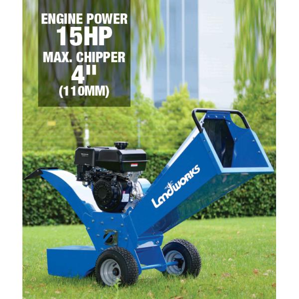 Multi шредер Fuctional деревянный Chipper для отхода 15HP мягкого длинного волокна зеленого