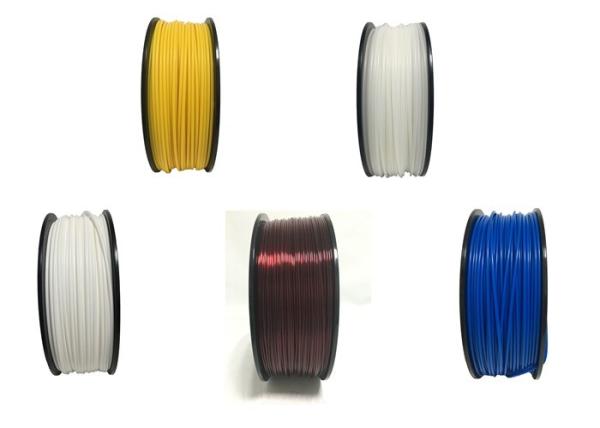 Yellow Color 1.75 PA Nylon 3D Printer Filament 1kg Net Weight With High Strength