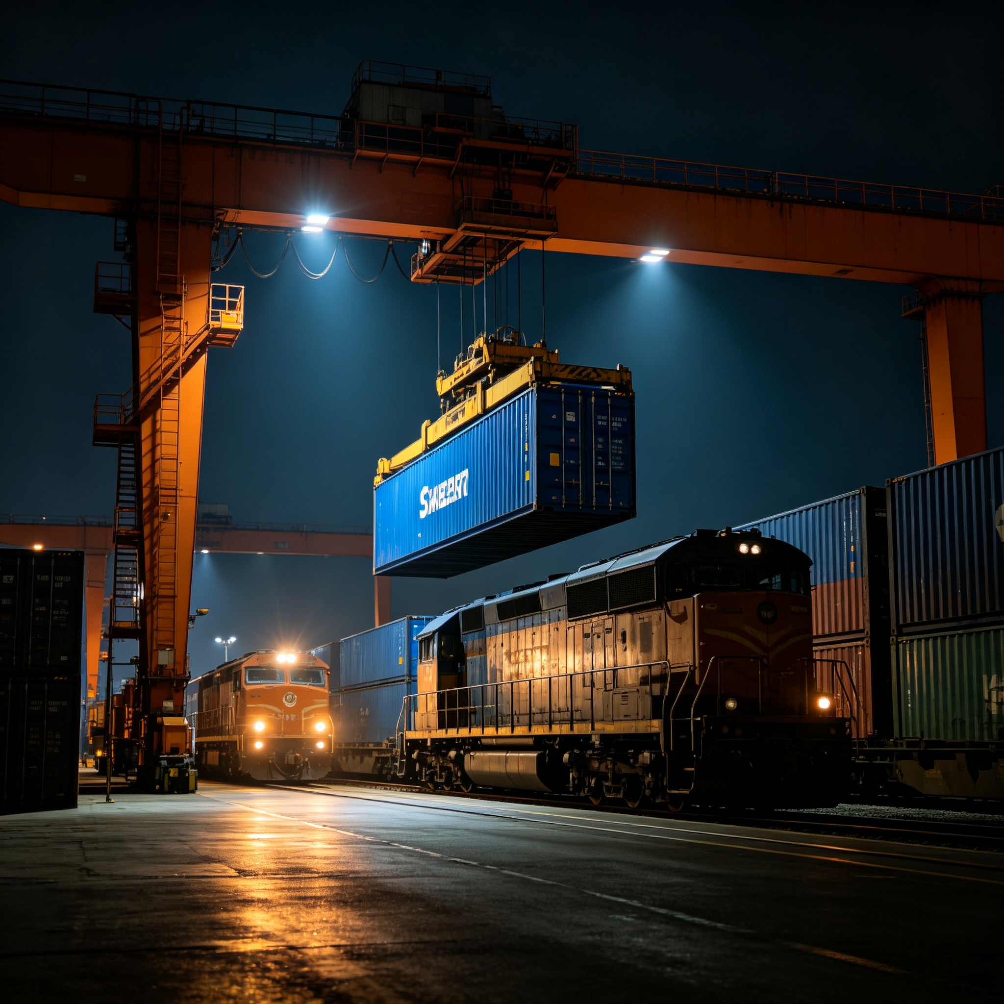 Door To Door China To Europe Railway Shipping From China To Switzerland Logistics