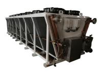 O tipo sistema de refrigeração submerso circuito fechado de V flutuou o tipo refrigerador seco da bobina