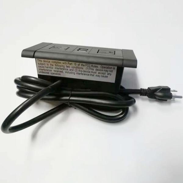 American Standard Conference Table Electrical Outlets / Hotel Furniture Power Socket USB Interface