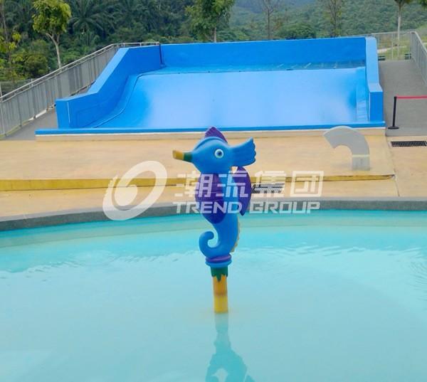 Fiberglass Spray Park Fiberglass Equipment For Children / Kids Water Park Products