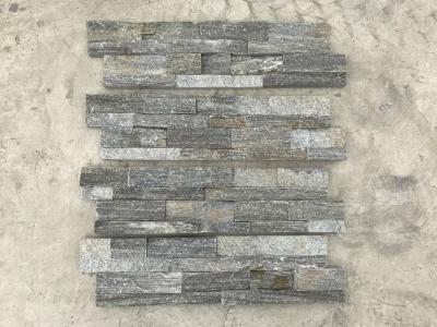 Color Green Quartzite Rock Face CE Thin Veneer Stone Panels