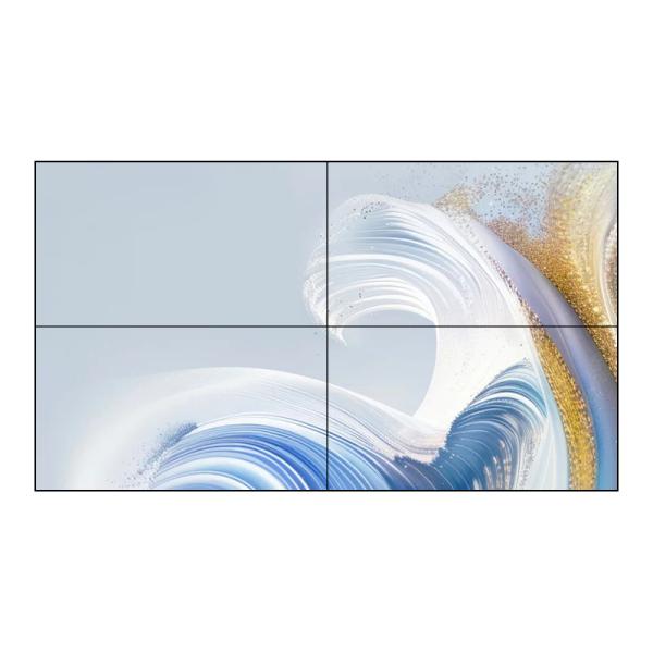 Custom 55 Inch Indoor LCD Video Wall Advertising Player Narrow Bezel Digital Signage Display with Text Function and SDK