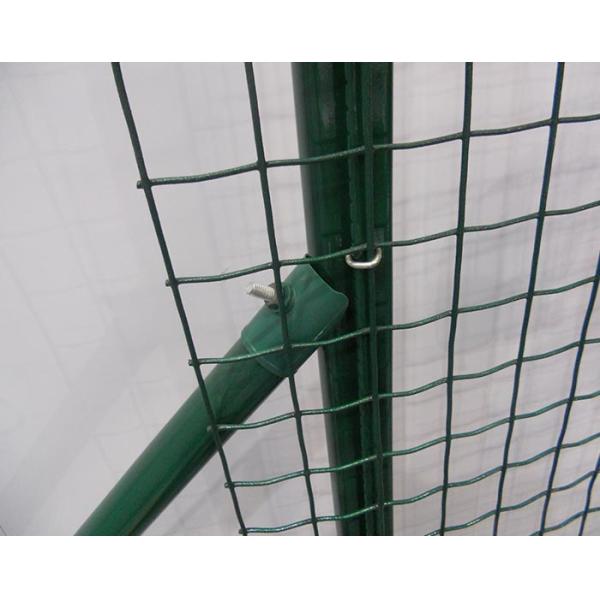 2.2mm 1.8m High Steel Welded Wire Rolled Fencing Metal Pvc Coated Rodent Proof