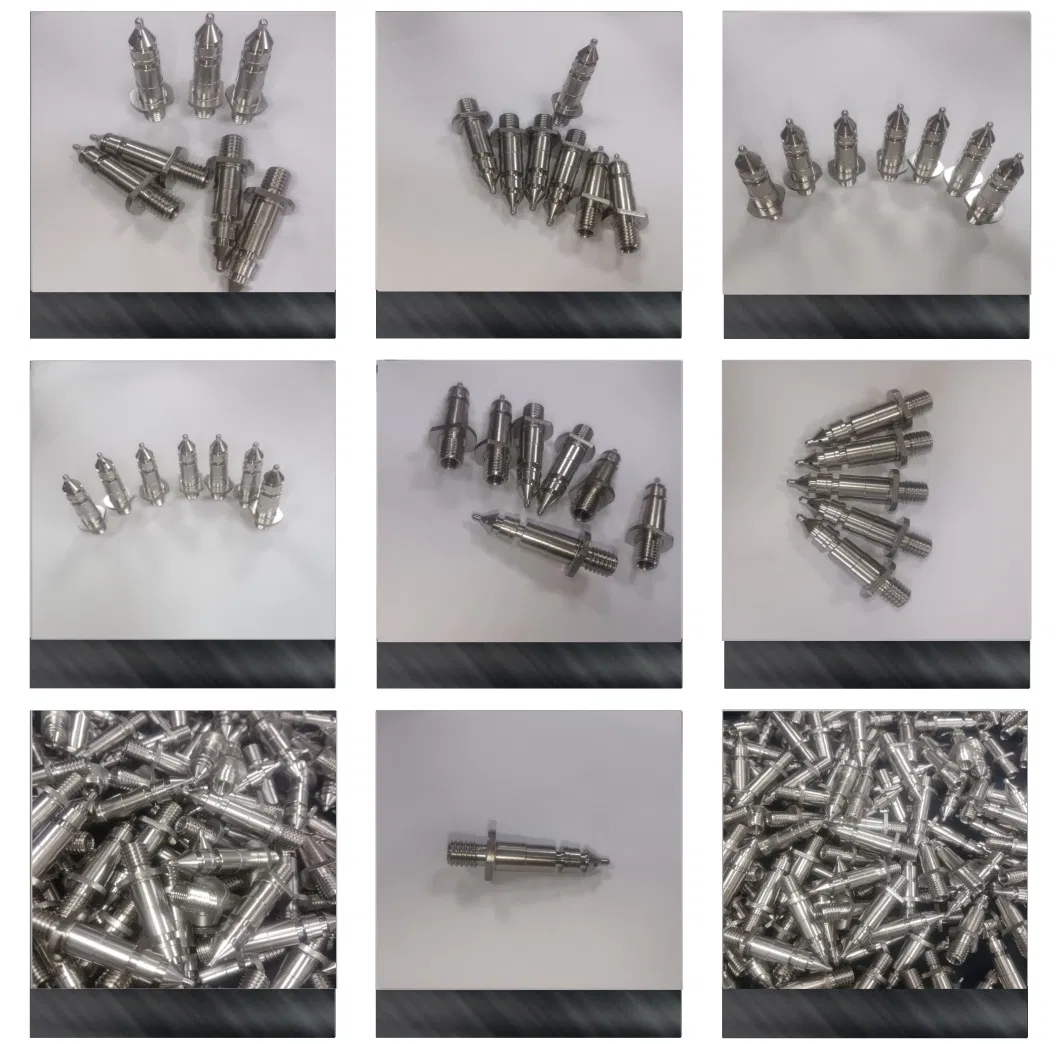 Pièces CNC en acier inoxydable médical pour buses de pulvérisation à axe long