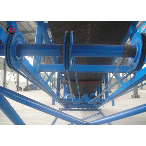 Farm Mobile Conveyor Belt Carbon Steel  For Short Haul Transport