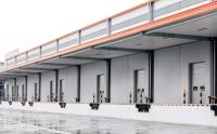 O corredor bonde estacionário do Leveler de doca da carga mantém a função