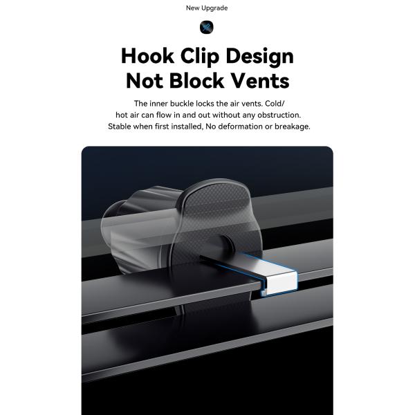 Essager ES-ZJ27 serie de cargadores de teléfono de ventilación de seguridad magnética para automóviles