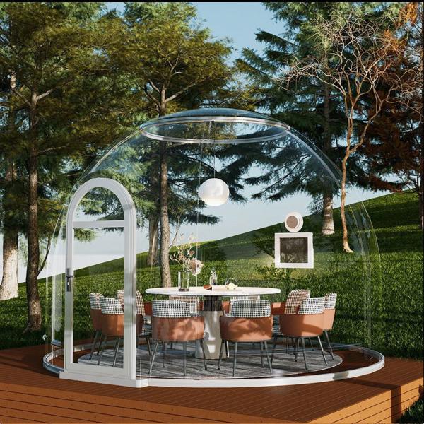 Homestay 1+1 Combination Tent Outdoor Star Room Outdoor Camping Bubble House Tent