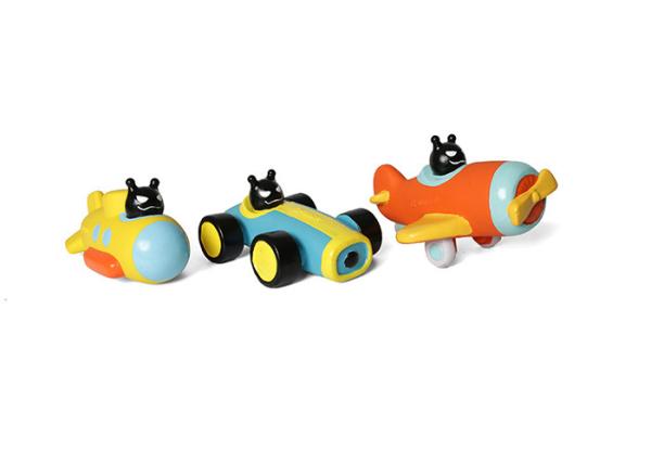 Nature Latex Squeaky Dog Toys Interactive Driving Car Plane Squeakers 17cmx13cmx10cm