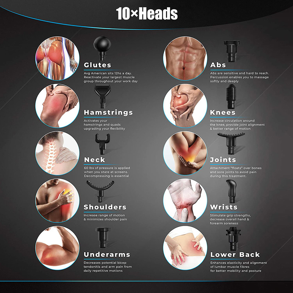 спасение мышцы вращающего момента безщеточного бесшнурового Handheld Massager мышцы 2500mAh высокое