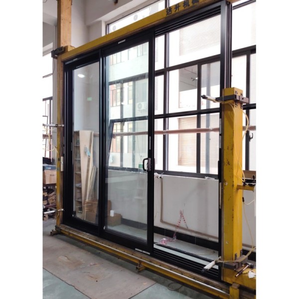2.0mm Thickness Aluminium Framed Sliding Doors Corrosion Resistant Custom Size