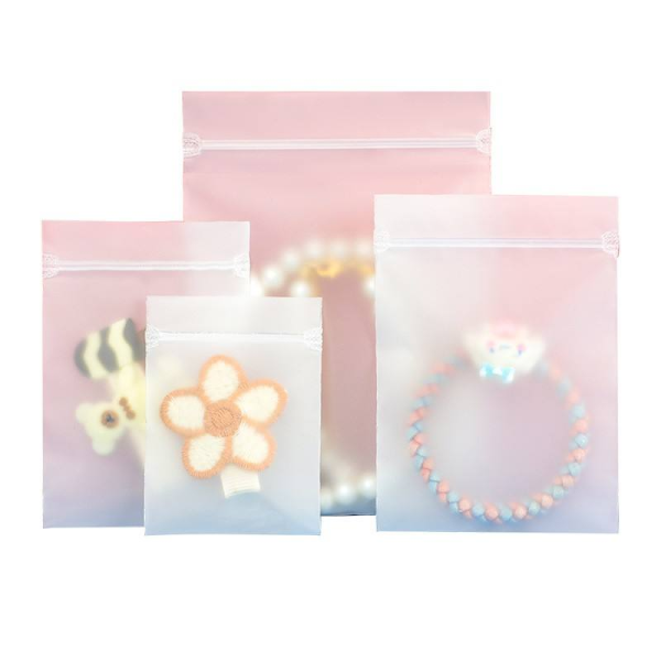 Wholesale custom clothing bags, zipper locks, self-sealing bags, and matte zipper bags for clothing packaging can be customized in size