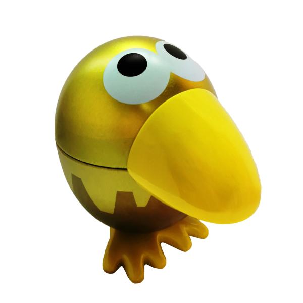 Bird Shape Children Decorative Gift Boxes Articles Iron Cartoon Printing Candy Container
