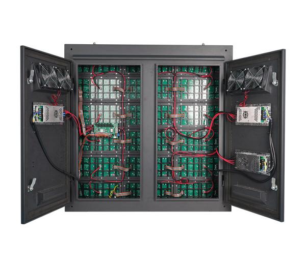 960x960mm display LED do perímetro do estádio P8 de aço frio