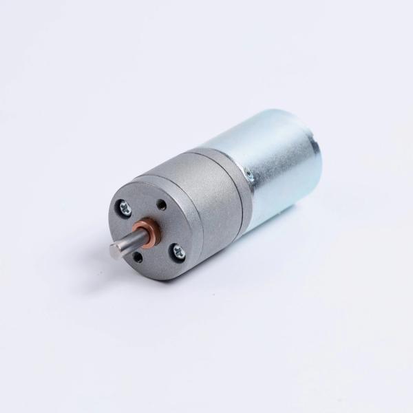 High Torque 200rpm Small 25mm Brushed DC Geared Motor 12V Continuous Current A 30A