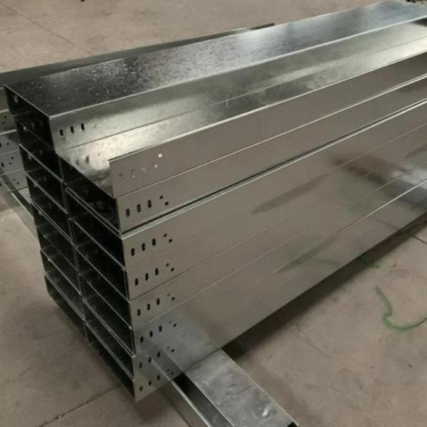 Non Flammable Hot Dip Galvanized Perforated Cable Tray For Indoor And Outdoor Environments Top Performance