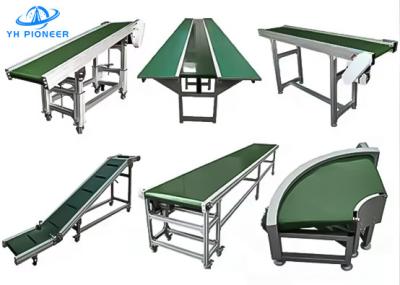 High Temp Resistant Bag Conveyor Systems PLC Control Adjustable Speed
