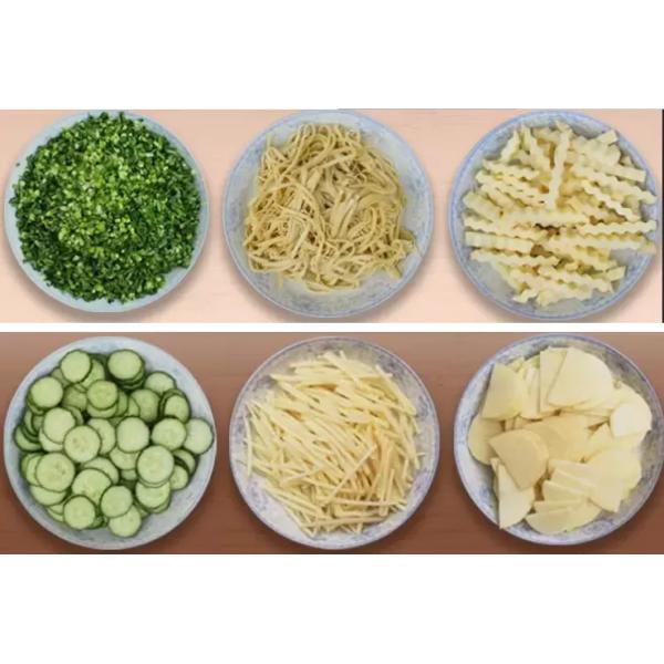 Lettuce Vegetable Processing Equipment Leafy Spanich Cutting Machine