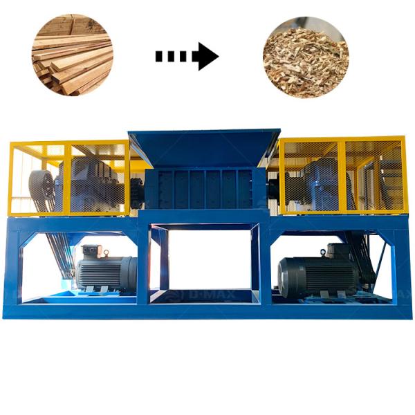 Double Shaft Shredder for Scrap Recycling of Waste Metal and Tires Recycle Waste Wood